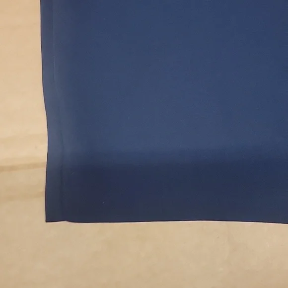 Ann Taylor Chiffon Bubble Sleeve Midi Casual Cocktail Blue Dress New With Tags! - Picture 2 of 5